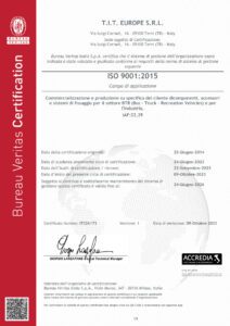 Certificato ISO 9001